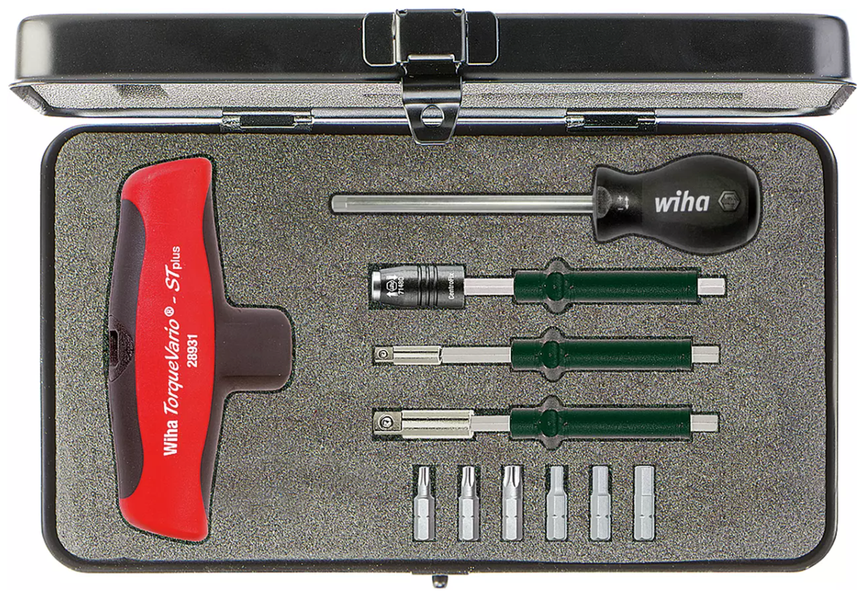 Drehmoment-Schraubendreher mit Quergriff Set TorqueVario®-S